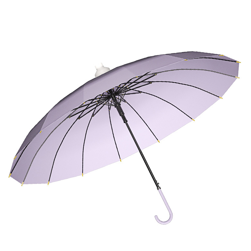 OVIDA 23 pouces 16 côtes parapluie coupe-vent luxueux et moderne parapluie de coupe de mode