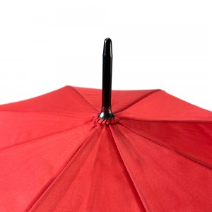 OVIDA 23 colių metalinio rėmo pigus raudonas reklaminis skėtis