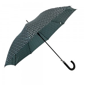 OVIDA 23 Inch 8 Ribs Crook Handle Parapluie drittu verde