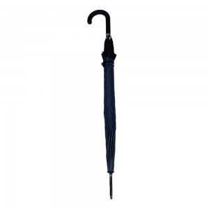 Guarda-chuva reto personalizado com alça em forma de J de 23 polegadas e 8 costelas OVIDA