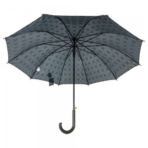 OVIDA Metal Frame Wooden Crook Handle Cheap Promotional Umbrella
