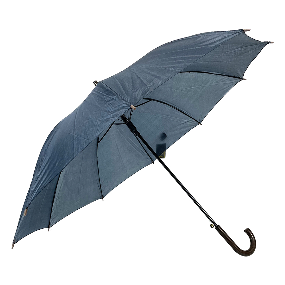 OVIDA 23-дюймовый 8-панельный деревянный зонт с изогнутой ручкой Классический прямой зонт
