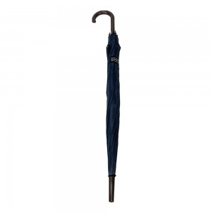 Класична смугаста парасолька з дерев’яною ручкою OVIDA 23 дюйми з 8 панелями