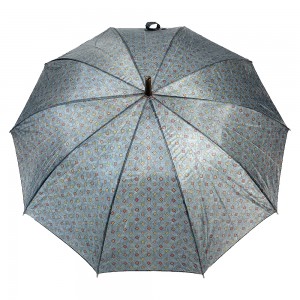 OVIDA 23 Inch 10 Ribs Semi-automatic Open Custom Straight Umbrella