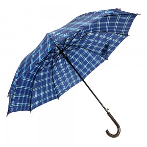 Paraguas promocional barato del marco metálico del paraguas recto al por mayor de OVIDA