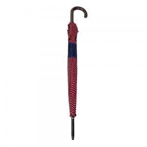 OVIDA 23-дюймовый 16-реберный красный зонт по низкой цене оптовый прямой зонт