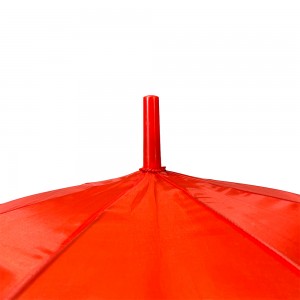 OVIDA punase värvi kohandatud logoga trükkimine vihmavari hulgimüük sirge vihmavari