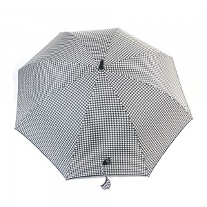 Ovida 25 colių tiesus skėtis didelio dydžio golfo skėtis su kliento logotipo spausdinimo dizainu