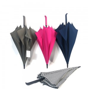 Ovida 25 tuuman suora sateenvarjo isokokoinen golfsateenvarjo asiakkaan logon tulostussuunnittelulla