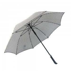 Ovida 25 بوصة مظلة مستقيمة مظلة جولف كبيرة الحجم مع تصميم طباعة شعار العميل