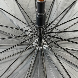 Ovida Parapluie de golf à grande taille 25 pouces et 16 côtes de haute qualité avec design de logo pour les clients Ombrelle promotionnel de cadeau pour l'extérieur