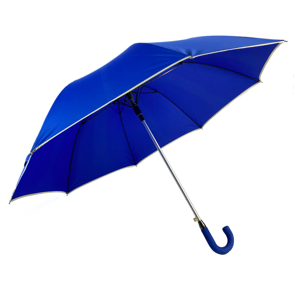 مظلة جولف أوتوماتيكية مقاس 27 بوصة ذات 8 أضلاع ومفتوحة بمقبض ناعم EVA مع أنابيب ناعمة للأعمال هدية مظلة خارجية