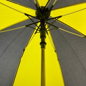 Umbrella promozionale di golf promozionale di cornice in fibra di vetru di culore di qualità eccellente Ovida