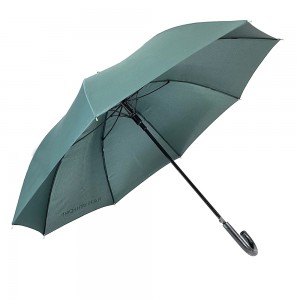 Ovida Високоякісна пряма кістяна парасолька для двох осіб Готельний ресторан, автоматичні сомбрільї з логотипом