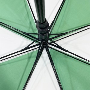 Ovida Golf Paraply Grøn og hvid Multi-farve Stick Automatisk åbning Vindafvisende Stærk Qulity Bæretaske Paraplyer