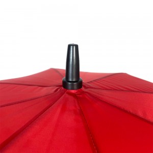 Ovida Windproof Fiberglass Ribs pongee ထည် အပြည့် အလိုအလျောက် ဂန္ထဝင် လိုဂို အခဲရောင် လုပ်ငန်းသုံး ထီးများ
