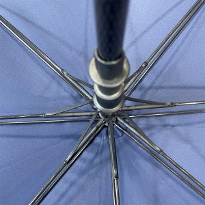Ovida 27-цалевы парасон Golg Umbrella, поўны шкловалакна, высакакласны парасон, рэкламны лагатып парасона, індывідуальны