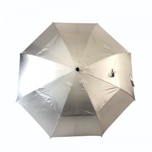 Golfový deštník Ovida s 8 dírkami uvnitř odolný proti větru Luxusní kvalitní deštník přizpůsobený UV sluneční blok Extra velký deštník golf