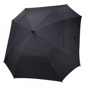 Ovida Multi-Color Air-Vented Umbrella Straight Golf Umbrella Square Windproof Umbrellas