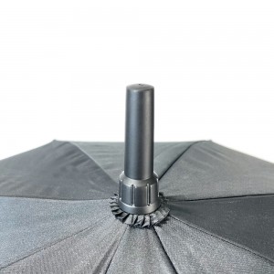 Ovida 30 pouces double niveau cadre coupe-vent poignée en caoutchouc parapluie de golf incassable haut de gamme logo personnalisé