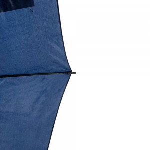 ओविडा 2022 हॉट पॉपुलर 30 इंच बड़ी गोल्फ छाता फाइबर रॉड 8 पसलियों के साथ गहरे नीले रंग की बारिश छाता आपूर्तिकर्ता