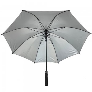Ovida prekės ženklo spausdinimas automatinis atviras rutulinis žymeklis, apsaugantis nuo saulės skėtis ombrello drizzlestik flex-golfo lazdos skėtis