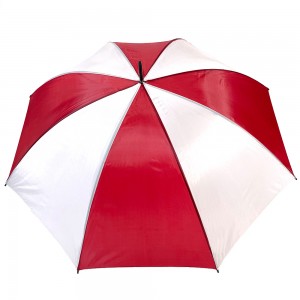 Supermarché Ovida gros 30 pouces grand logo coupe-vent imprime parapluie de golf de club personnalisé de marque promotionnelle