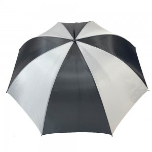 Ovida egyedi logó FUJIAN gyári fekete-fehér többszínű golfklub esernyő