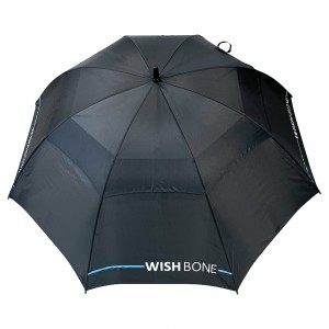 Ovida ombrello da golf antivento in fibra di carbonio di alta qualità promozione ombrello a spada dritta con apertura automatica