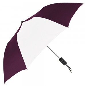 Автоматически открывающийся 2-складной зонт Ovida с индивидуальной печатью логотипа бренда