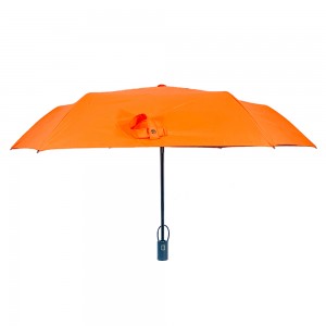 Ovida Tatlong natitiklop na Auto Open Auto Close Mini Windproof Super Light Black Coating Umbrella