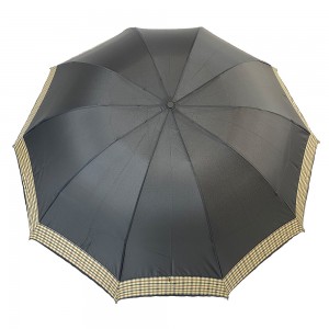OVIDA OVIDA ombrellë e hapur manuale me tre çadra me dizajn të personalizuar dhe printim logoje