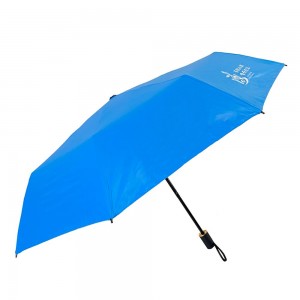 OVIDA dräi ausklappen Promotiouns Schirm Chinese Stil Schirm mat personaliséierten Design