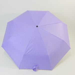 Ovida Phau Ntawv Qhib Peb Folding Kub Xim UV Nyiv 3fold Japanese Umbrella Suav Jinjiang Umbrella Hoobkas