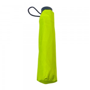 OVIDA tres paraguas plegable súper ligero para mujer colorido con paraguas verde champán
