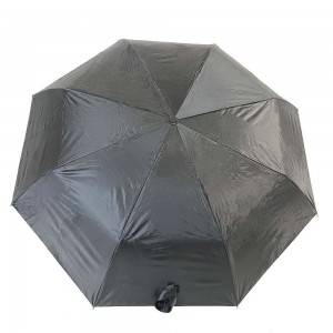 OVIDA tri zložljiv dežnik s srebrno prevleko UV-zaščita poletni sončni dežnik po meri