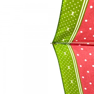 OVIDA 3 folding promotion umbrella super light manual open lovely umbrella with custom logo