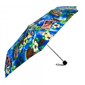 OVIDA Windproof Country natura varia scaenae Windproof Automatic Open Folding Umbrella