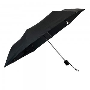 OVIDA مظلة مقلوبة دليل فتح البوليستر ثلاثة مظلة قابلة للطي مع طباعة الشعار