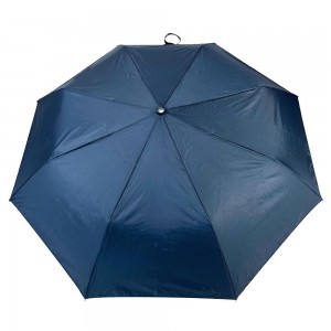 OVIDA कारखाना घाऊक घन रंग फोल्डिंग छत्र्या रंग ग्रीड मिनी तीन फोल्डिंग छत्र्या जाहिरात भेट छत्र्या