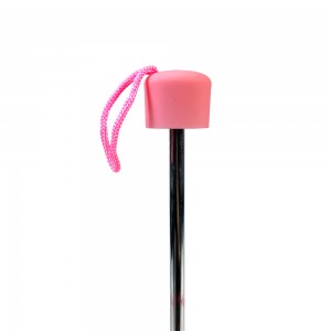 OVIDA прозрачный зонтик от солнца и дождя, три цвета, инструменты для дождя, женский розовый, белый, два цвета, сакура, трехкратный зонт