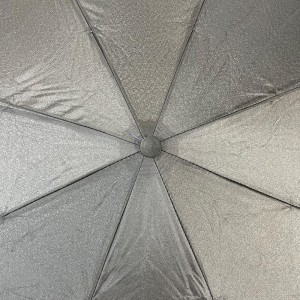 OVIDA oanpast logo kompakt draachbere reinfeiligens iepen super wetterdichte pongee stof paraplu fold 3
