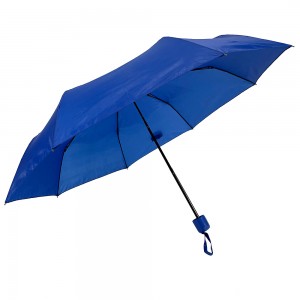 OVIDA 21 inch, 8 oase, țesătură din poliester, ieftin și ecologic, cadou promoțional, umbrelă pliabilă de supermarket