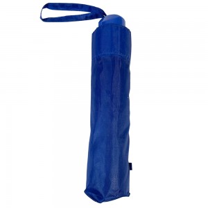 OVIDA 21 pouces 8 os à faible coût et respectueux de l'environnement polyester tissu cadeau promotionnel supermarkt pli parapluie