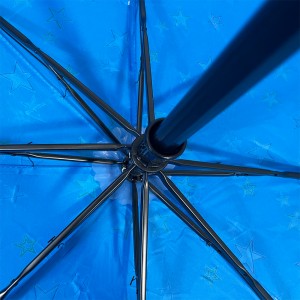 OVIDA ombrellë e re e palosshme, ombrellë me logo me porosi, e cila ndryshon ngjyrën e ujit magjike