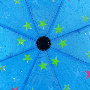 OVIDA ໃຫມ່ folding umbrella magic water ປ່ຽນສີ custom logo umbrella
