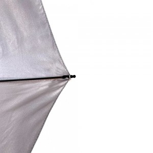 OVIDA Youth couleur orange Tissu polyester écologique avec protection argentée parapluie de voyage compact