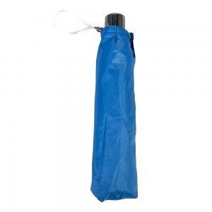 OVIDA Hot Продавам евтина UV заштита Три преклопен ветроупорен патнички чадор со 6 панели мала тежина