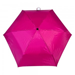 OVIDA 3 hopfällbart paraply superlätt aluminium paraply silverbeläggning paraply