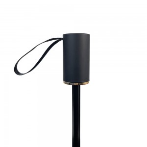 OVIDA 3 Fold Black UV Coating Parasol Custom Digital Printing Gift Promotional Umbrella